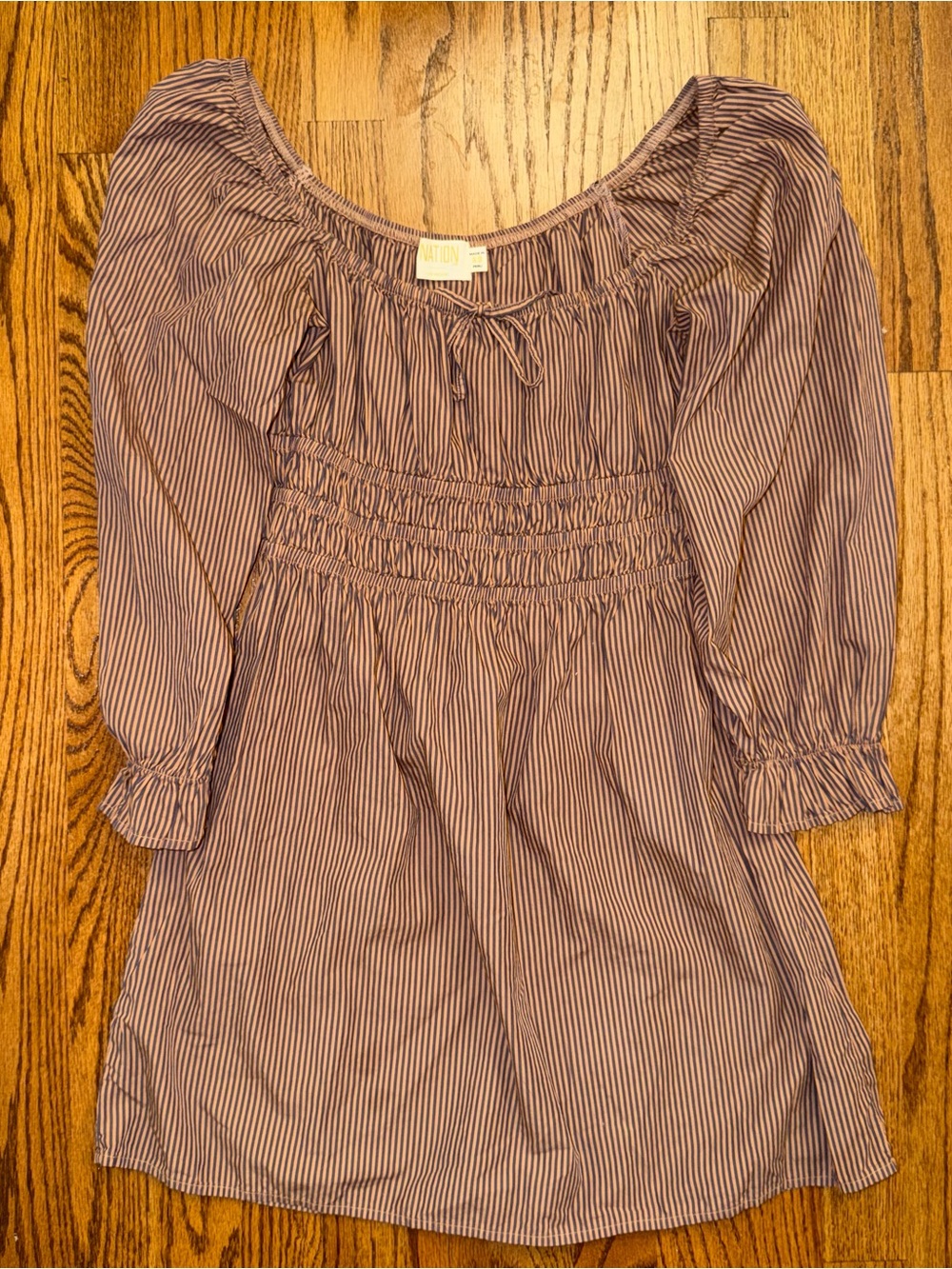 NATION LTD Smocked Mini Dress